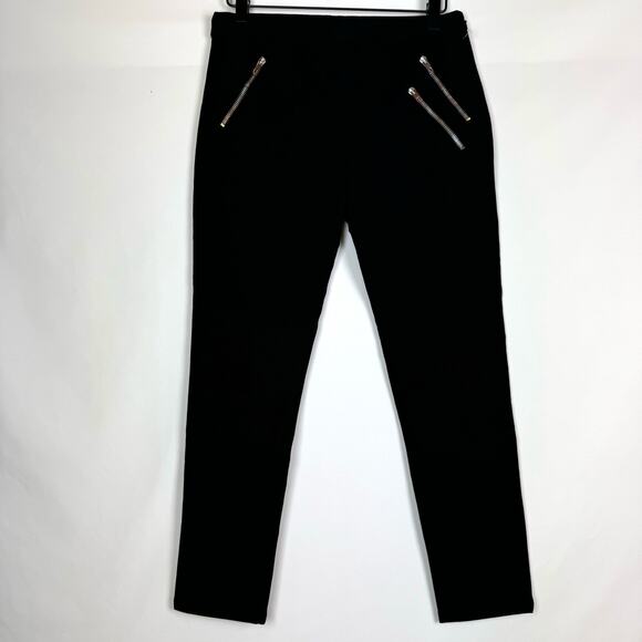 JOSEPH Black Spark Gabardine Stretch Pant Size EU 38/ US SIZE 6 Medium Like New - Picture 1 of 6